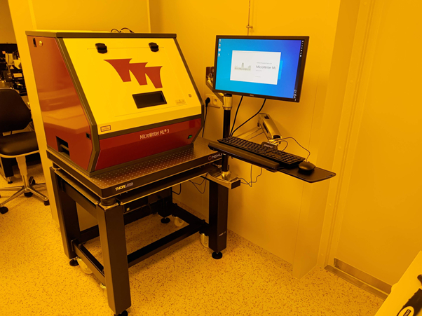 Optický litograf pro mikro-kontaktování